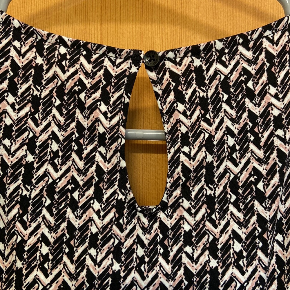 Patterned work blouse - Picture 3 of 3